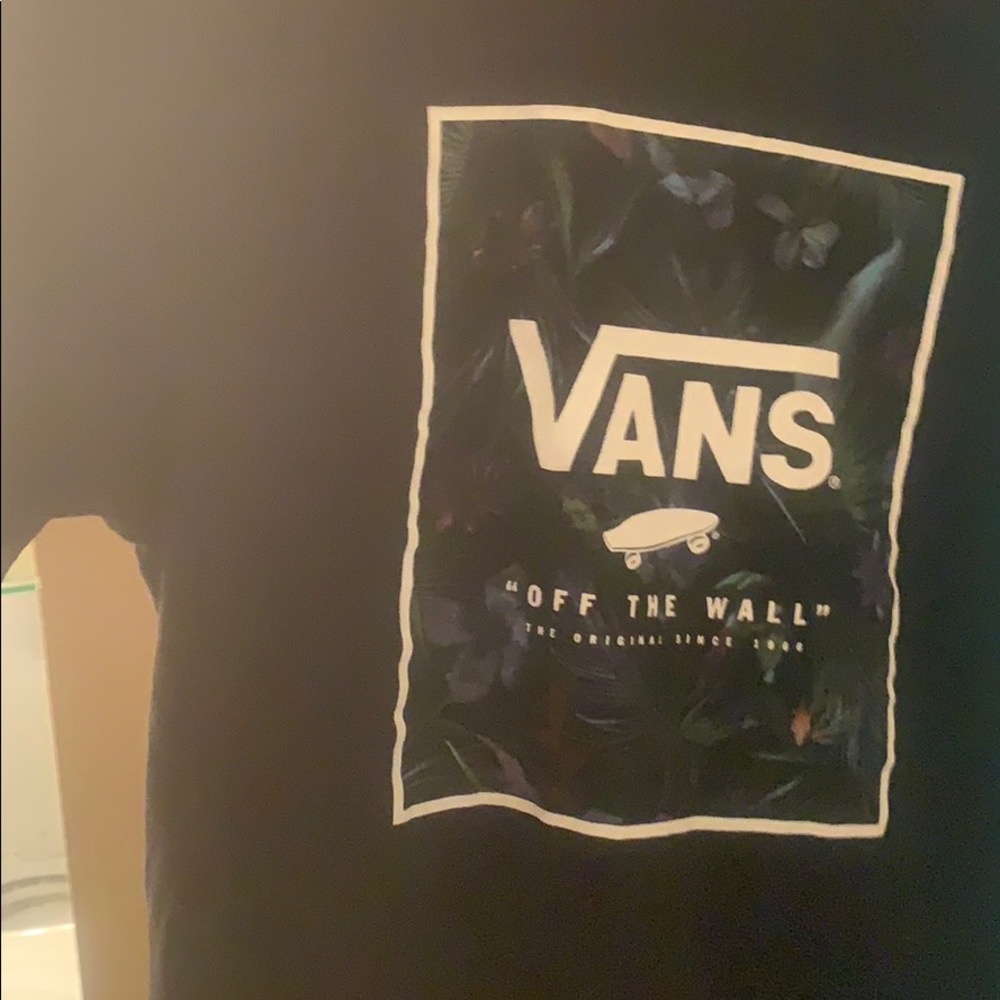 Black Vans Tee